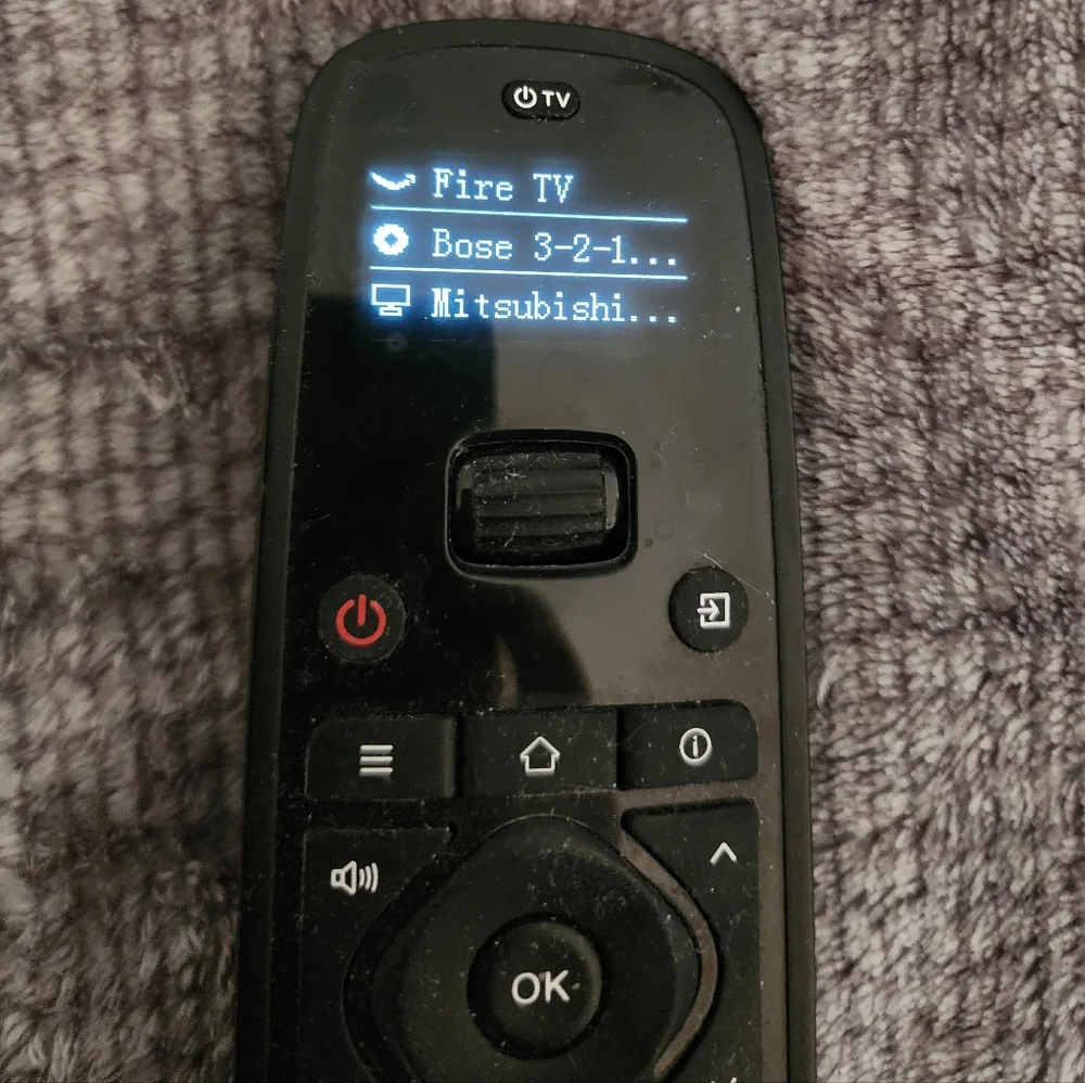 Black Universal Remote Control